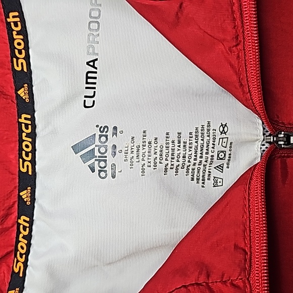 ADIDAS ▪︎ WISCONSIN BADGERS WINDBREAKER ▪︎ SIZE L - Picture 10 of 10